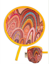 Load image into Gallery viewer, Aboriginal - twist foldable fan