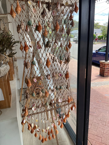 Shell fish net- multi coloured