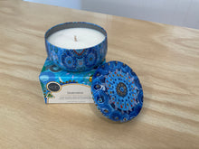 Load image into Gallery viewer, Candle in tin- Aboriginal