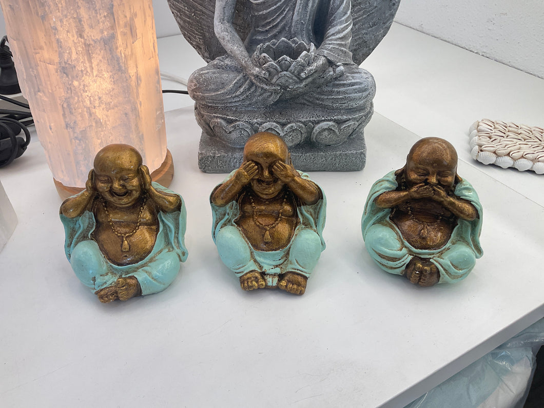 Buddha- hear,see,speak no evil