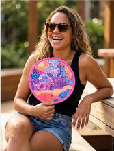 Load image into Gallery viewer, Aboriginal - twist foldable fan