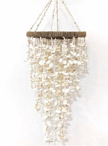 Shell chandelier- large