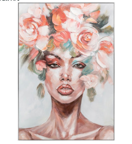 Paint on canvas- bloomalicious