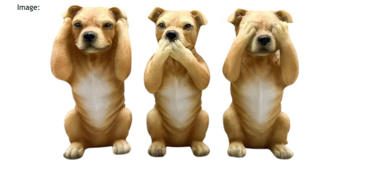 FIGURINES- HEAR NO, SEE NO, SPEAK NO EVIL