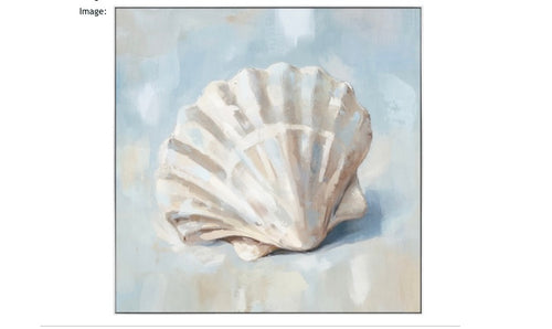 Painting-scalloped shores