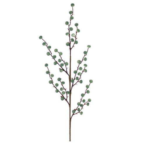 Berry bunch- sage 78cm
