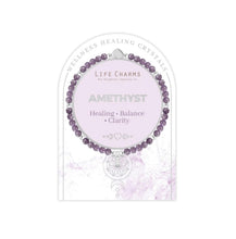 Load image into Gallery viewer, Life Charms healing stones bracelet