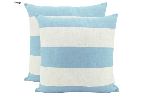 CUSHION- LINEN STRIPE