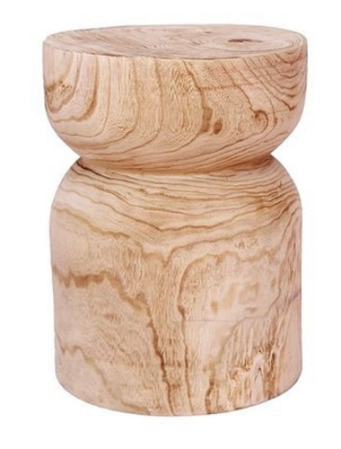 WOODEN MUSHROOM STOOL