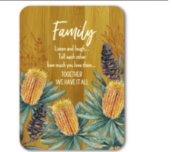 BAMBOO PLAQUE